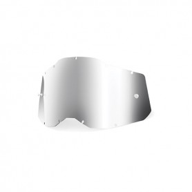 Lente Specchio Maschera 100%  ST2/AC2/RC2 - Argento