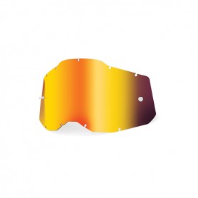 Lente Specchio Maschera 100%  ST2/AC2/RC2 - Rossa