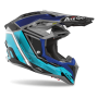 Casco Cross Airoh Aviator 3 - League Blue Gloss