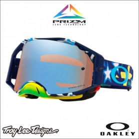 Maschera Cross Oakley Airbrake MX Troy Lee Blue Banner - Blue Sapphire