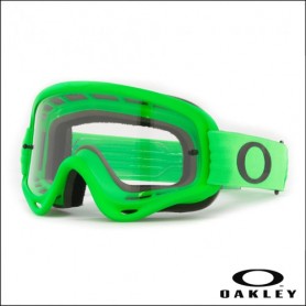 Maschera Cross Oakley O-Frame MX Moto Collection - Green Clear