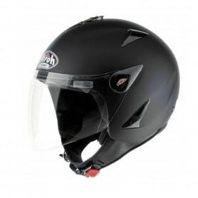 Casco Demi Jet Airoh JT Color Black Matt