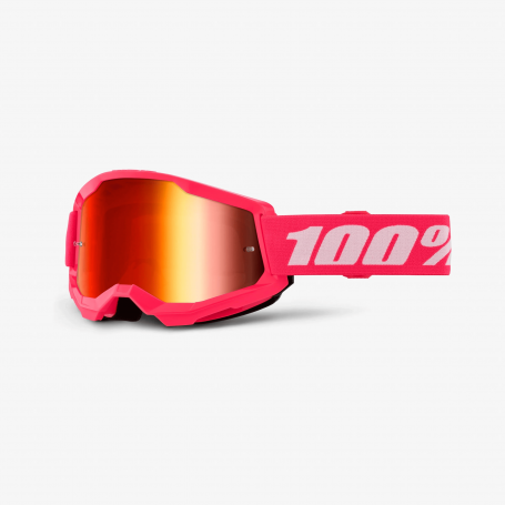 Maschera Cross 100% Strata 2 Pink - Lente Specchio