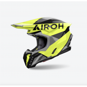 Casco Cross Airoh Twist 3 - King Yellow Gloss