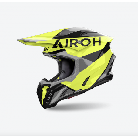 Casco Cross Airoh Twist 3 - King Yellow Gloss