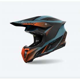 Casco Cross Airoh Twist 3 - Shard Orange Matt