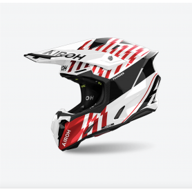 Casco Cross Airoh Twist 3 - Thunder Red Gloss