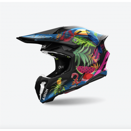 Casco Cross Airoh Twist 3 - Amazonia