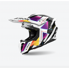Casco Cross Airoh Twist 3 - Rainbow