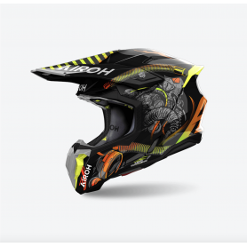 Casco Cross Airoh Twist 3 - Toxic
