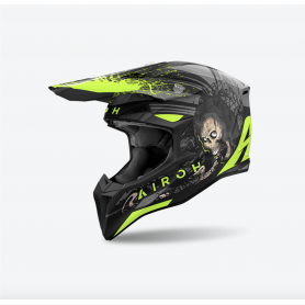Casco Cross Airoh Wraaap - Darkness