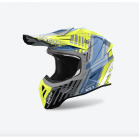 Casco Cross Airoh Aviator ACE 2 - Proud Yellow Gloss
