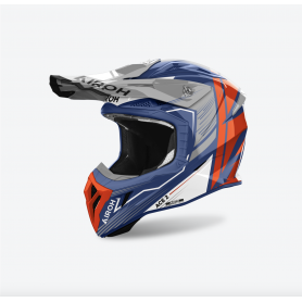 Casco Cross Airoh Aviator ACE 2 - Engine Cerulean Gloss