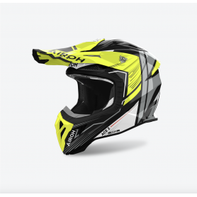 Casco Cross Airoh Aviator ACE 2 - Engine Yellow Gloss