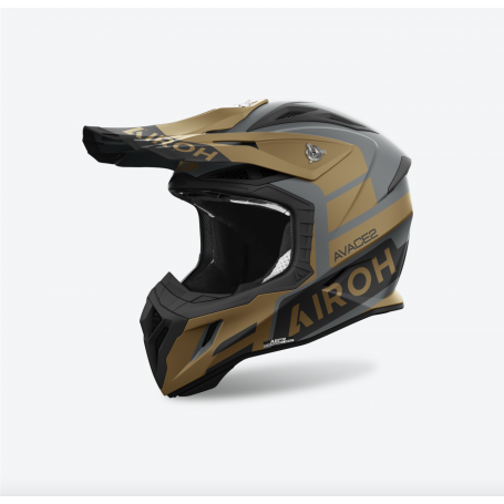 Casco Cross Airoh Aviator ACE 2 - Sake Gold Matt