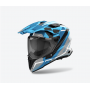 Casco Integrale Airoh Commander 2 Mavick Cerulean Blue Gloss