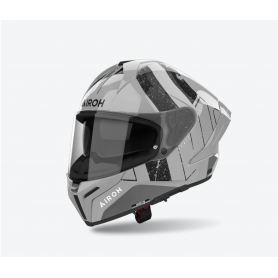 Casco Integrale Airoh Matryx Scope Light Grey Gloss