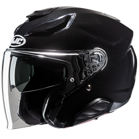 Casco Jet HJC F31 - Solid Metal Nero