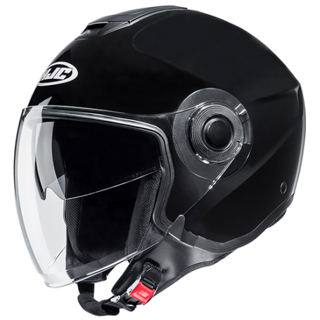 Casco Jet HJC i40 - Solid Metal Nero