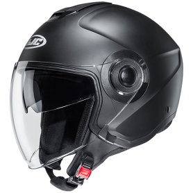 Casco Jet HJC i40 - Solid Semi Opaco Nero