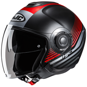 Casco Jet HJC i40 - Dova MC1SF