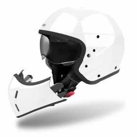 Casco Modulare Airoh J110 - Color White Gloss