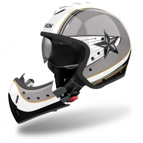 Casco Modulare Airoh J110 - Command Gold Glitter