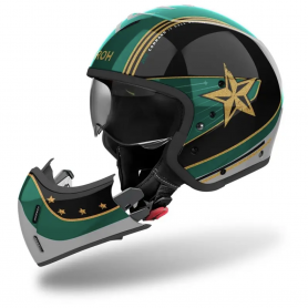 Casco Modulare Airoh J110 - Command Mint Green Gloss