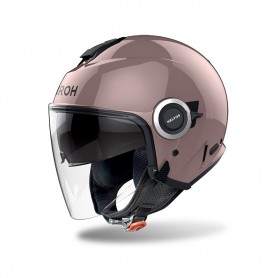 Casco Jet Airoh Helyos Color Metallic Rose