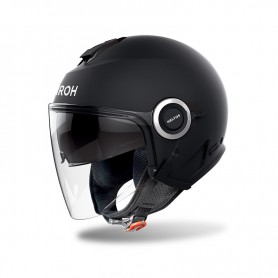 Casco Jet Airoh Helyos Color Black Matt