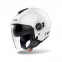 Casco Jet Airoh Helyos Color White Gloss
