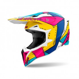 Casco Cross Airoh Wraaap Paint Matt
