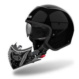 Casco Modulare Airoh J110 - Paesley Black Gloss