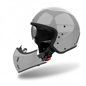 Casco Modulare Airoh J110 - Color Cement Grey Gloss